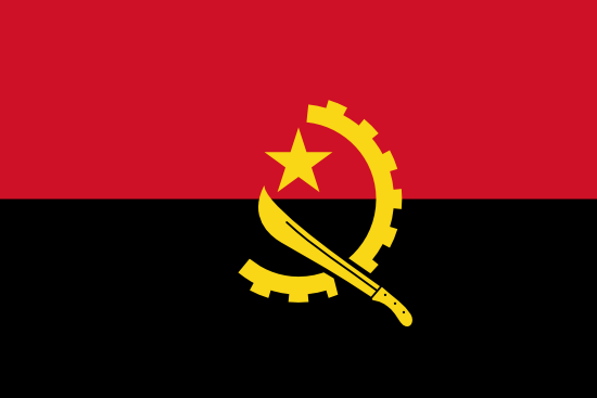 vlag van Angola