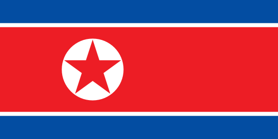 vlag van Noord-Korea