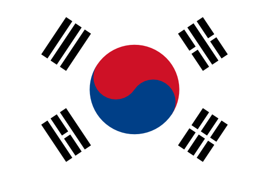 vlag van Zuid-Korea