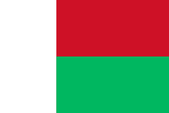 vlag van Madagaskar
