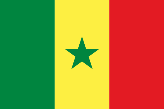 vlag van Senegal