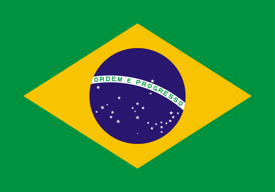 vlag van Brazilië
