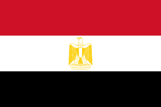 vlag van Egypte