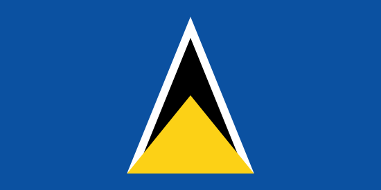 vlag van Saint Lucia