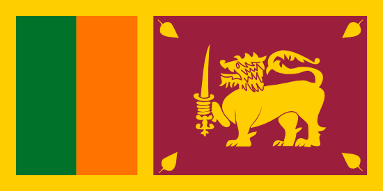 vlag van Sri Lanka