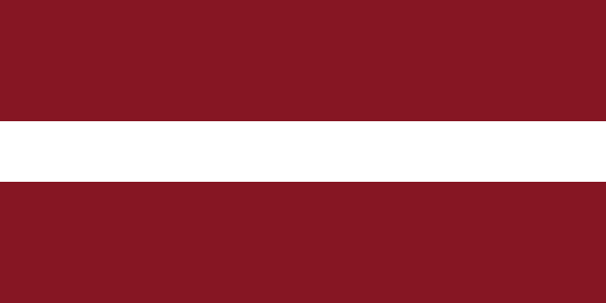 vlag van Letland