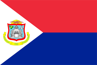 vlag van Saint Martin