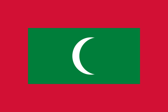 vlag van Maldiven