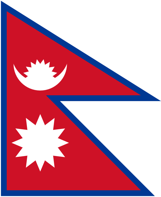 vlag van Nepal