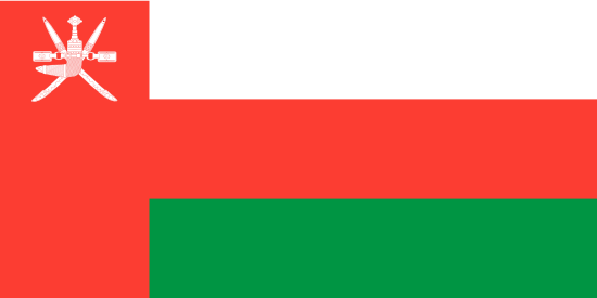 vlag van Oman