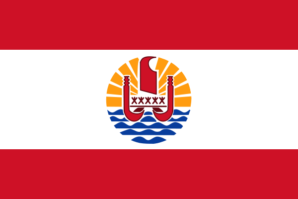 vlag van Frans-Polynesië
