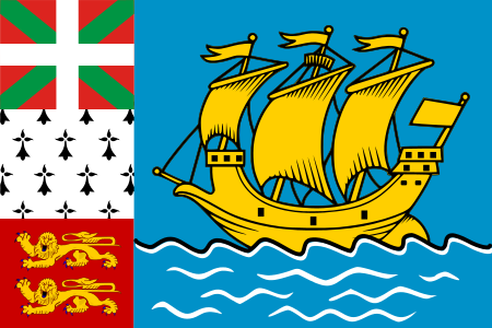 vlag van Saint-Pierre en Miquelon