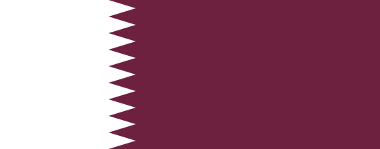 vlag van Qatar
