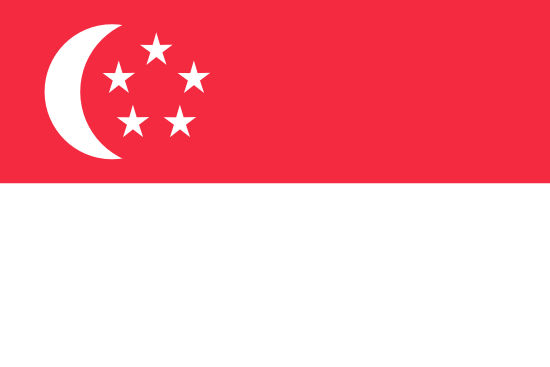 vlag van Singapore