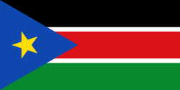 vlag van Zuid-Sudan