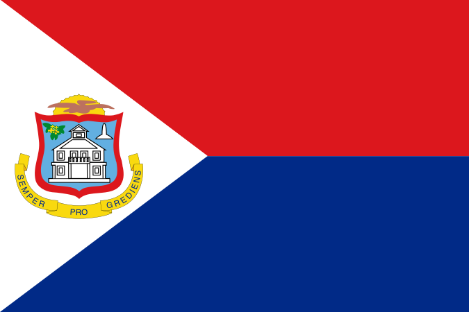 vlag van Sint Maarten