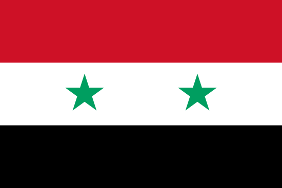 vlag van Syrië
