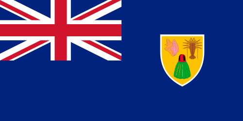 vlag van Turks- en Caicoseilanden
