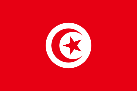 vlag van Tunesië