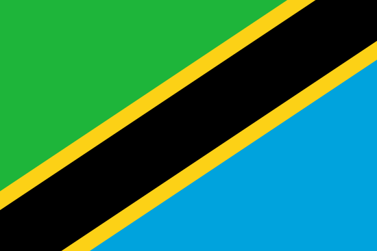 vlag van Tanzania