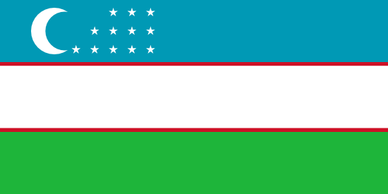 vlag van Oezbekistan