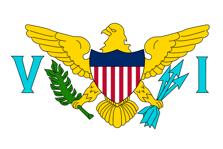 vlag van Amerikaanse Maagdeneilanden