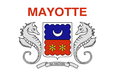 vlag van Mayotte