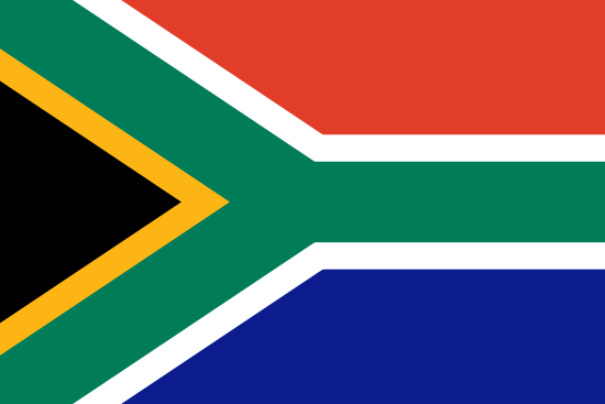 vlag van Zuid-Afrika