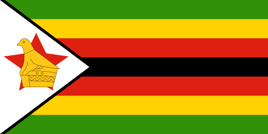 vlag van Zimbabwe