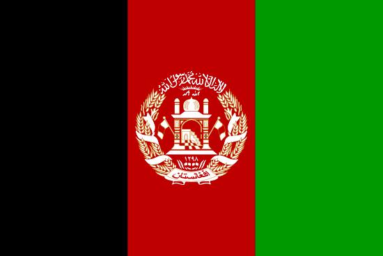 vlag van Afghanistan