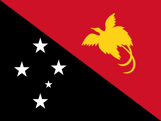 vlag van Papoea-Nieuw-Guinea