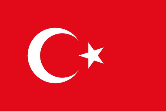vlag van Turkije