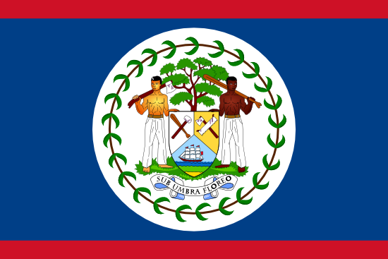 vlag van Belize