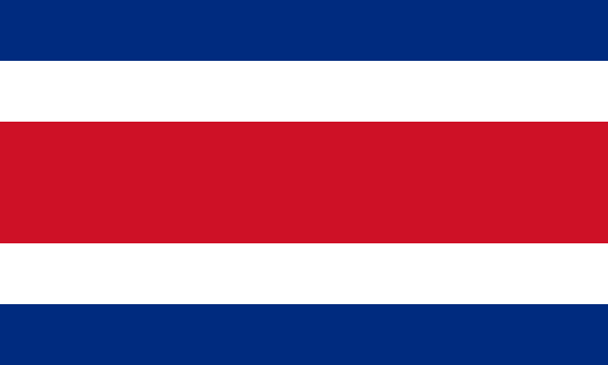 vlag van Costa Rica