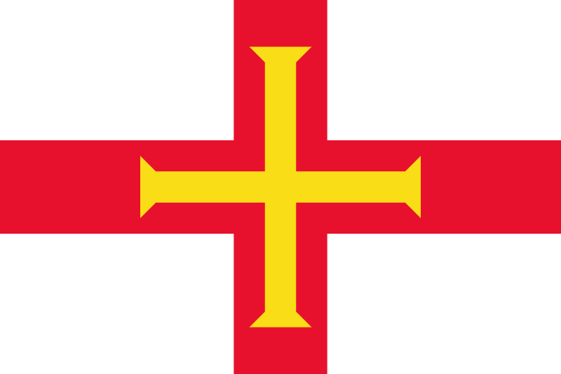 vlag van Guernsey