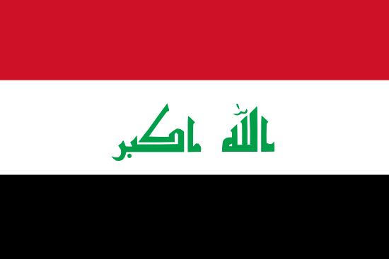 vlag van Irak