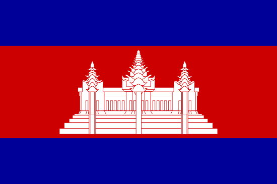 vlag van Cambodja