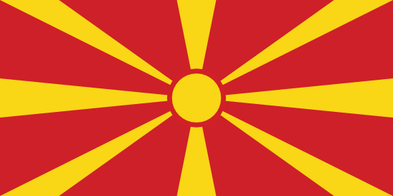 vlag van Macedonië