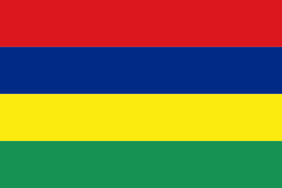 vlag van Mauritius