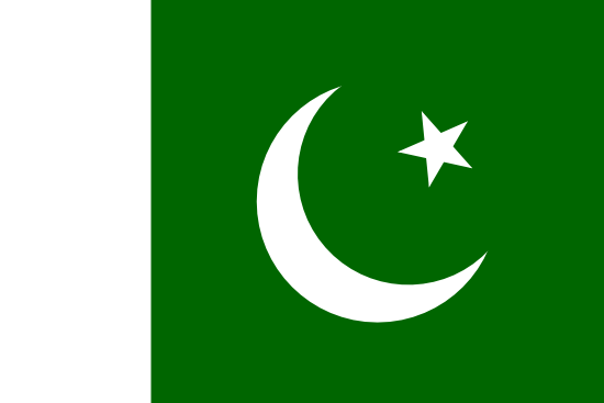 vlag van Pakistan