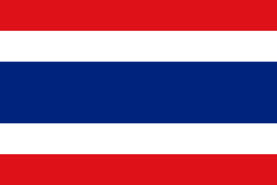 vlag van Thailand