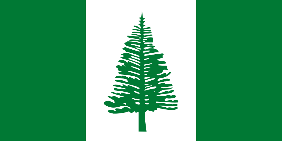 vlag van Norfolk